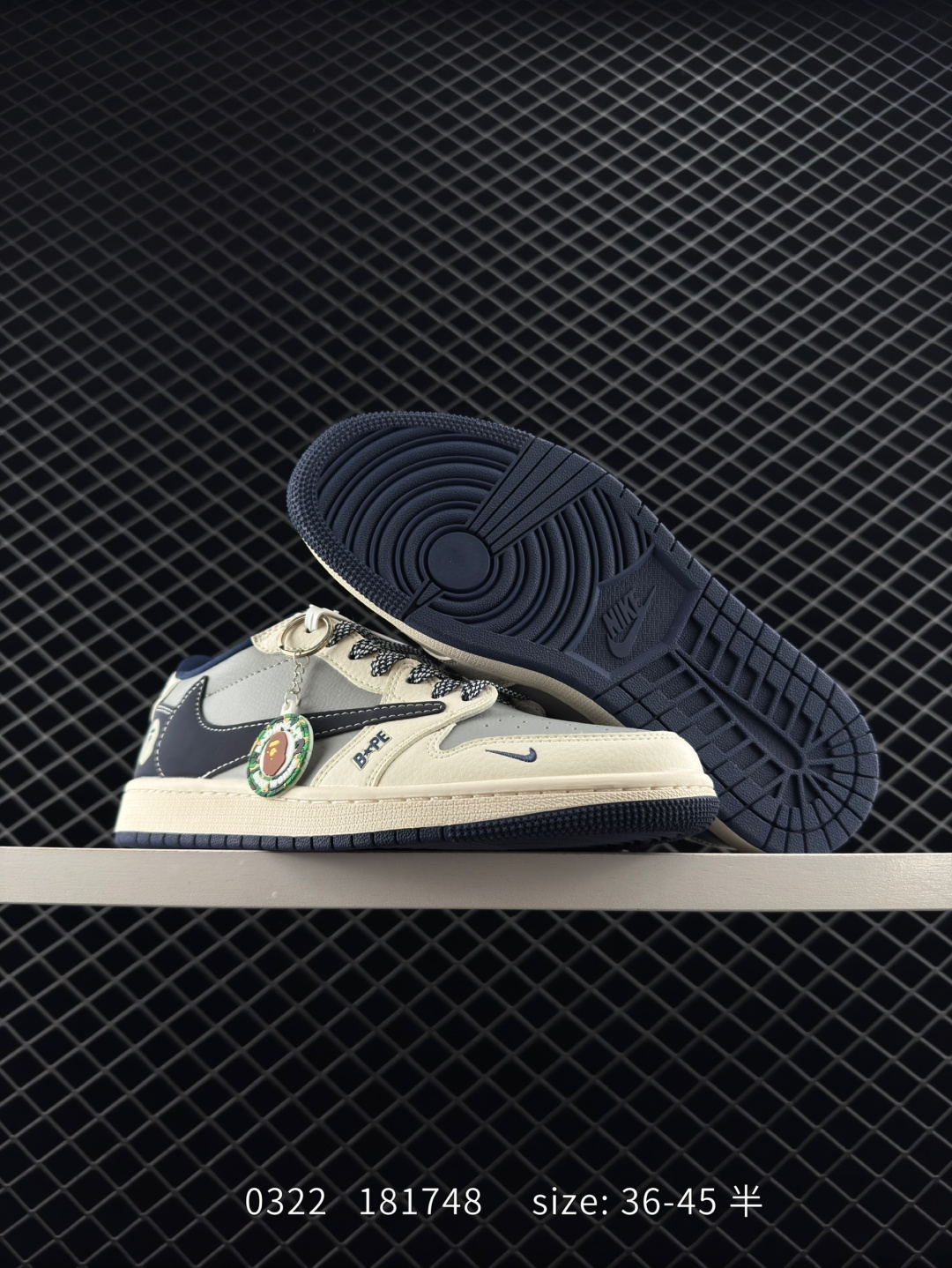 BAPE x Travis Scott x Nike Air Jordan 1 Low OG SP